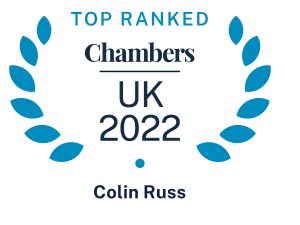 Chambers Top Ranked 2022 Logo-Colin Russ